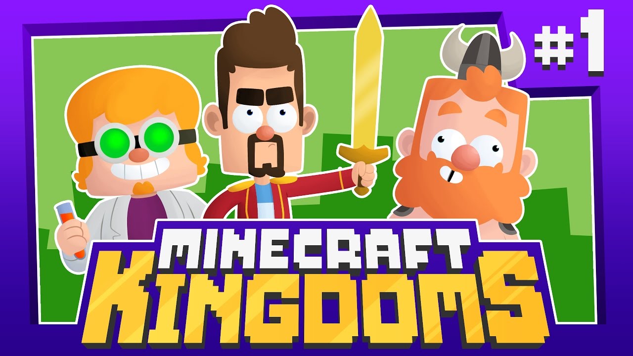 СПАСИТЕ ДЕРЕВНЮ - Minecraft Kingdoms [#1] (Новая серия выживания!)