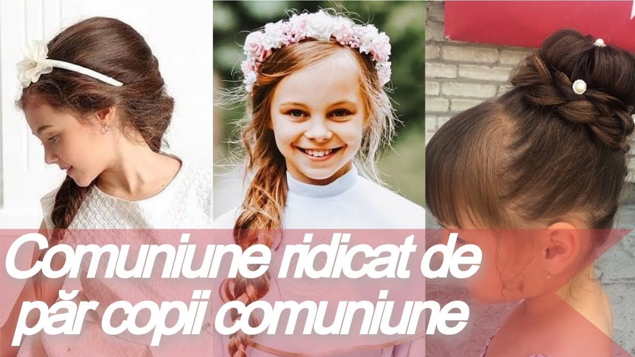 Comuniune ✨ ridicat de păr copii comuniune