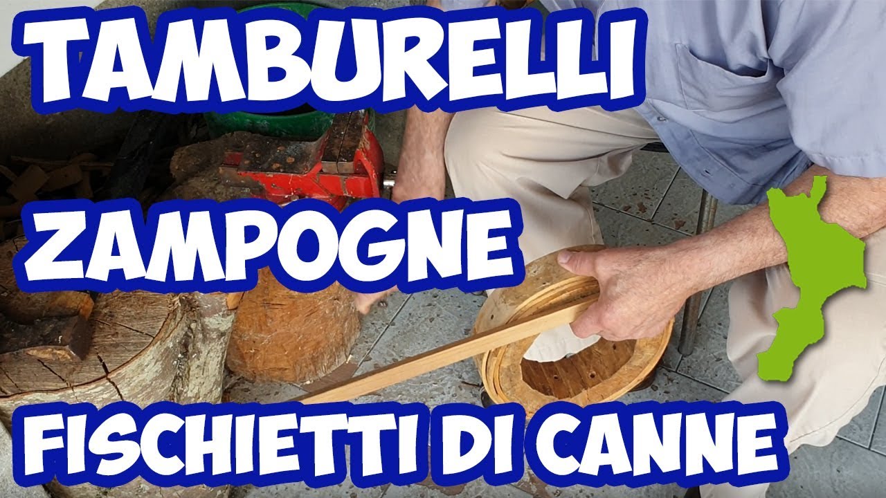 Tamburelli Zampogne e Fischietti - Artigianato Calabrese
