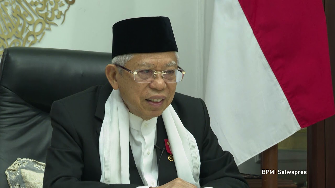 Sambutan Wakil Presiden K.H. Maruf Amin Peluncuran Program Kita Jaga Kiai