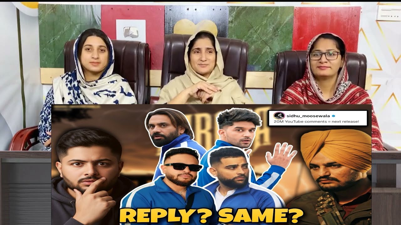 Sidhu Moose Wala Barota All Replies Same Karan Aujla Next 20M Comment Guru Randhawa Shkini Reaction