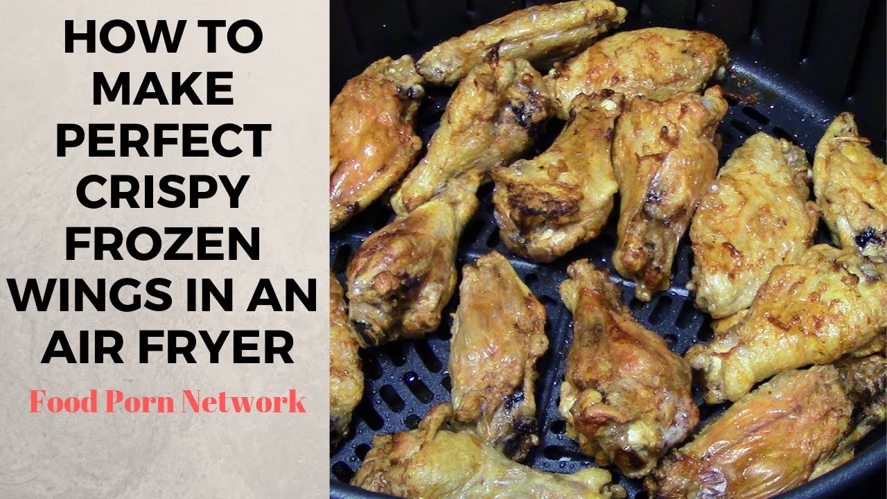 How to make Frozen Air Fryer Chicken Wings