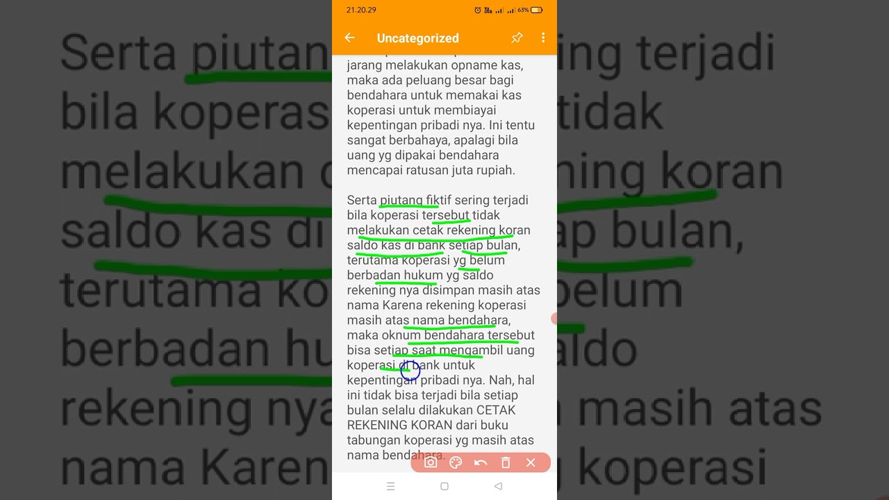 Video 5. Mencegah koperasi dari kejatuhan/kebangkrutan ( edisi kesatu)