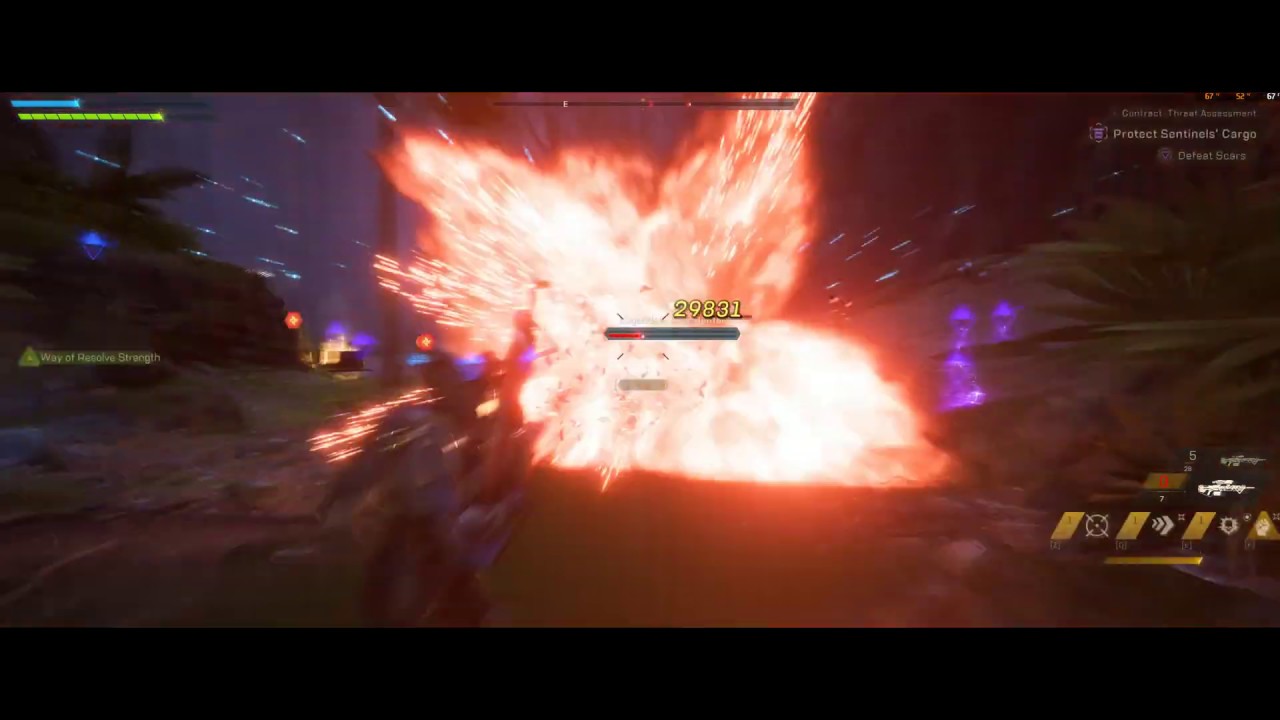 Anthem - GM1 - Solo farming Escari in legendary contract