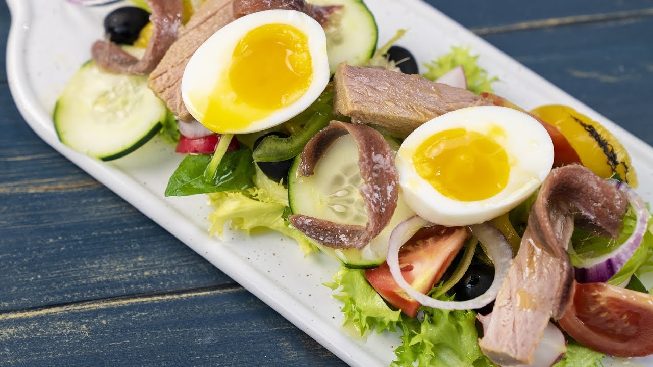 Insalata Nizzarda con alici Delicius