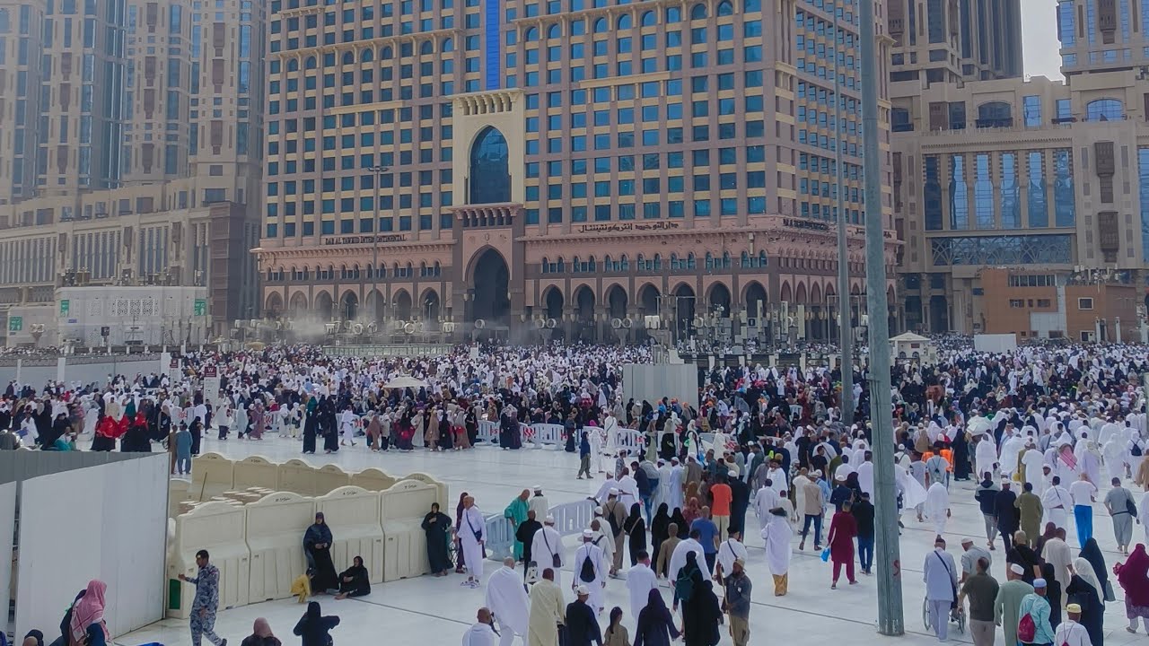 Live 🔴 masjid Al haram sharif 🫶🏻 😍 morning 🌄 time Timervlogm