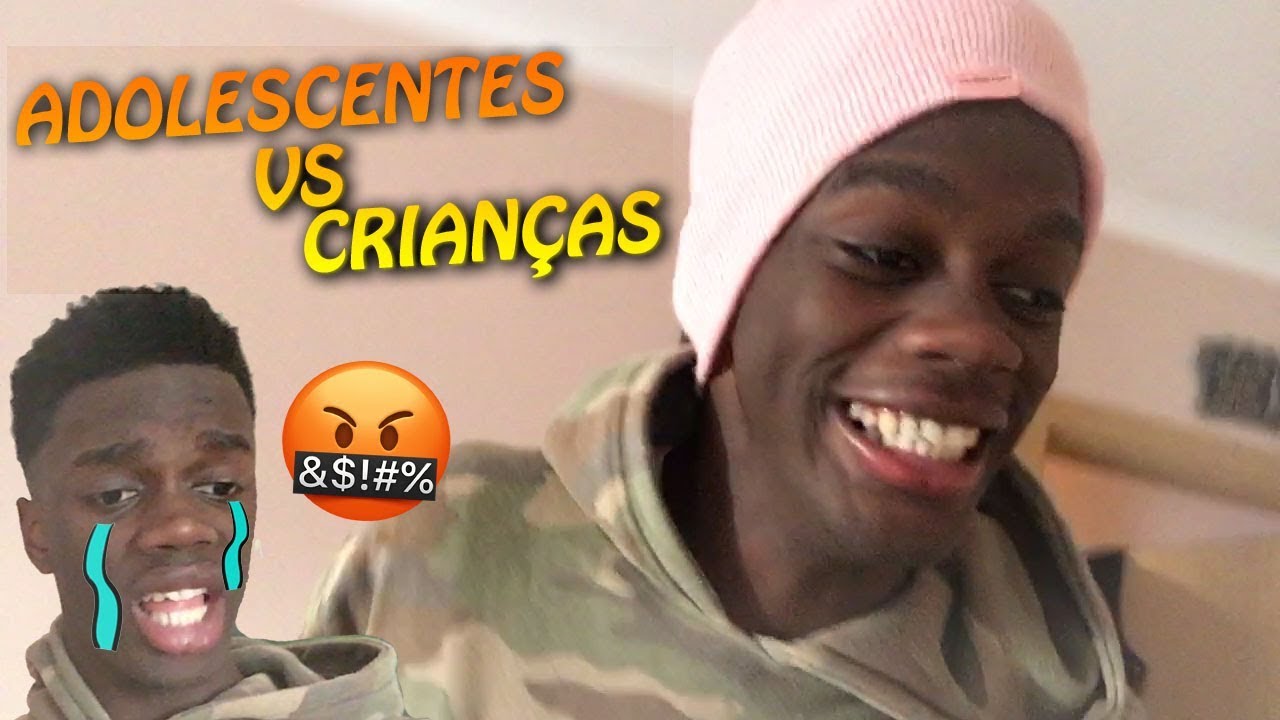 CRIAN&Ccedil;AS VS ADOLESCENTES