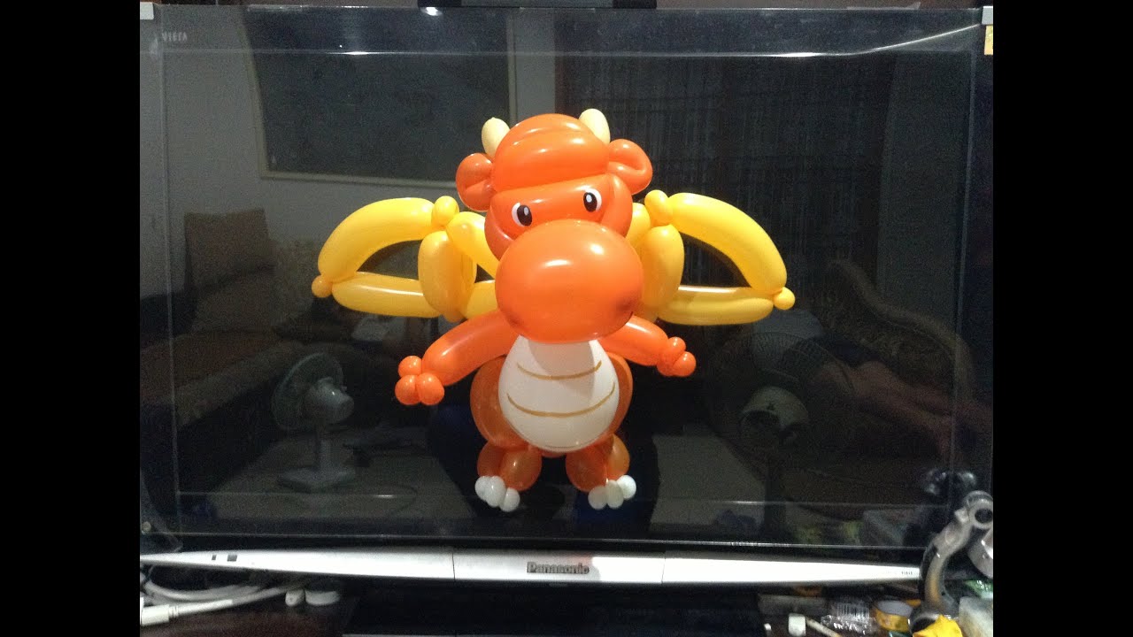 造型氣球 飛龍 flying dragon balloon twisting