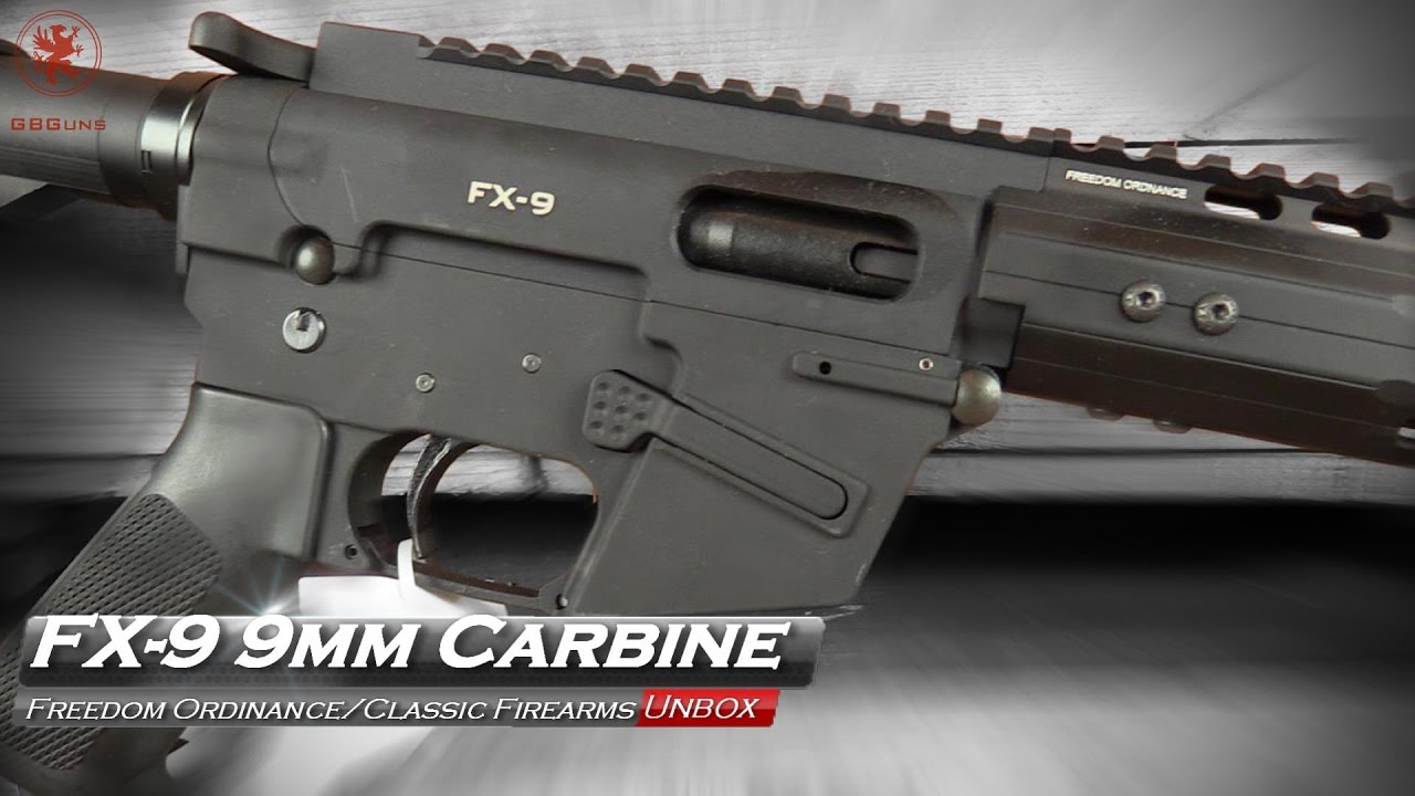 FX-9 by Freedom Ordnance & Classic Firearms Unbox