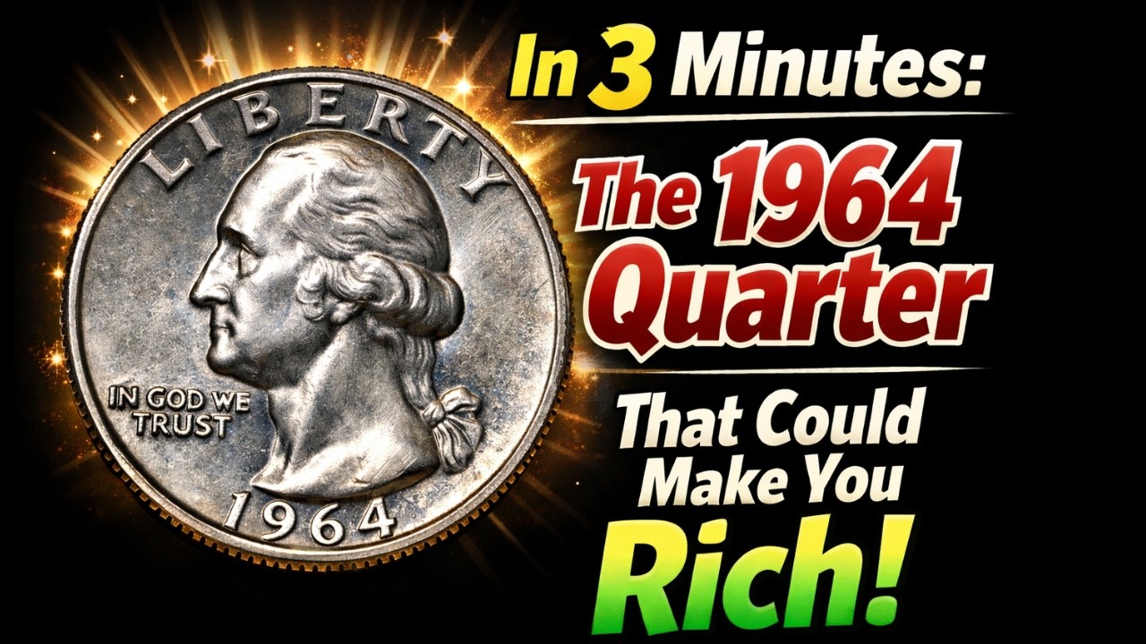 The 1964 Quarter Secret Explained in 3 Minutes