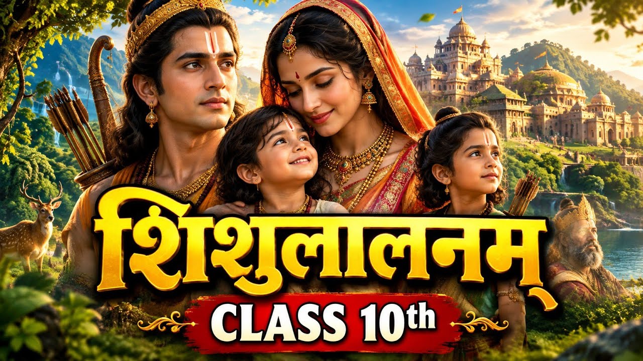 🔥 Shishulalnam Explained! | Class 10 Sanskrit | Easy & Quick