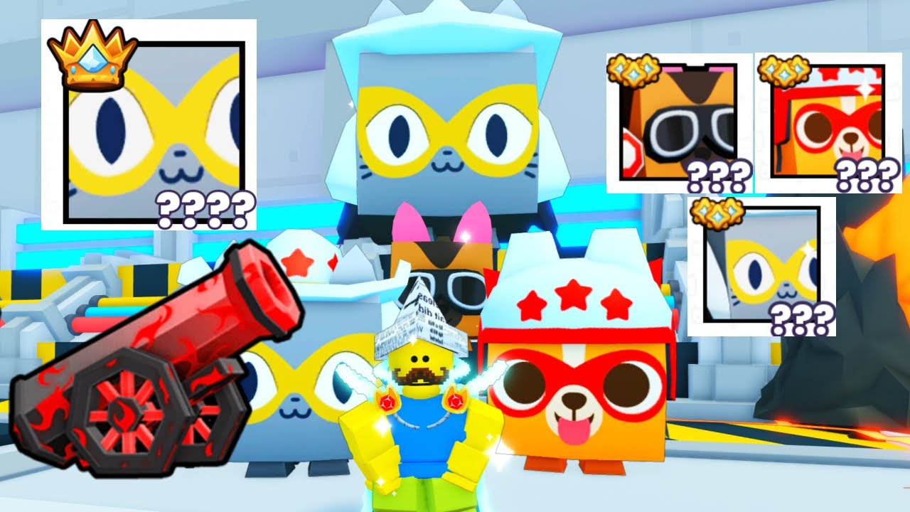 I Completed Cannon Tycoon And Got New Titanic Stunt Cat In Pet Simulator 99!