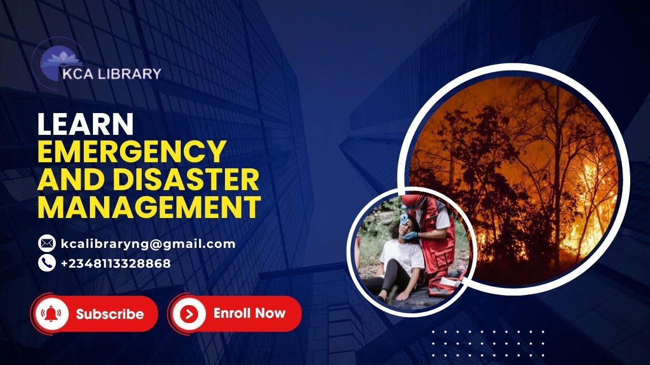 Emergency and Disaster Management (Earthquake and Tsunami)