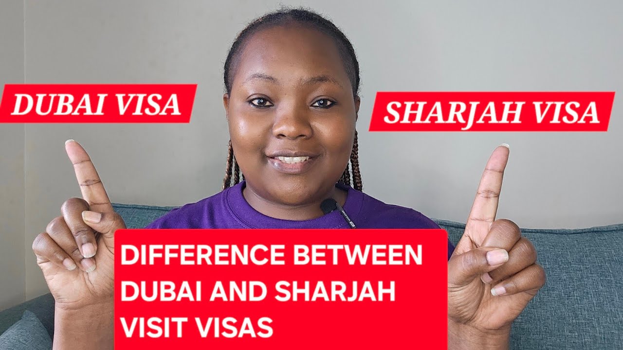 WHAT IS THE DIFFERENCE BETWEEN DUBAI AND SHARJAH VISA VISAS❓#dubai #sharjah #uae #kenya#fyp#trending