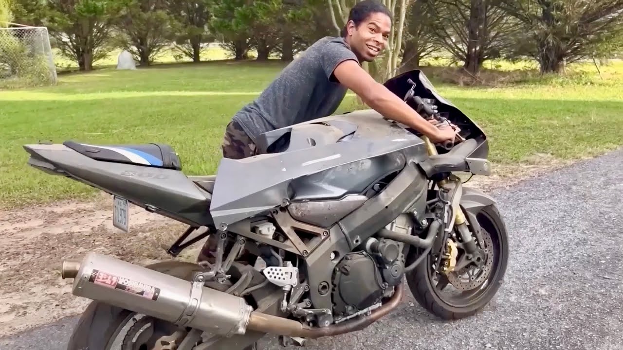 Bought a GSXR600 for $200 CRAZY CHEAP