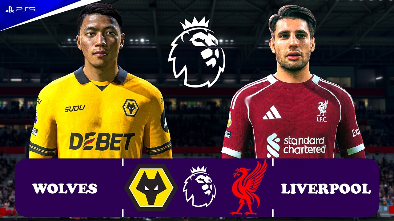 FC 26 - Wolves vs. Liverpool | Premier League 25/26 Match | PS5™ Pro [4K] Ekitike, Salah