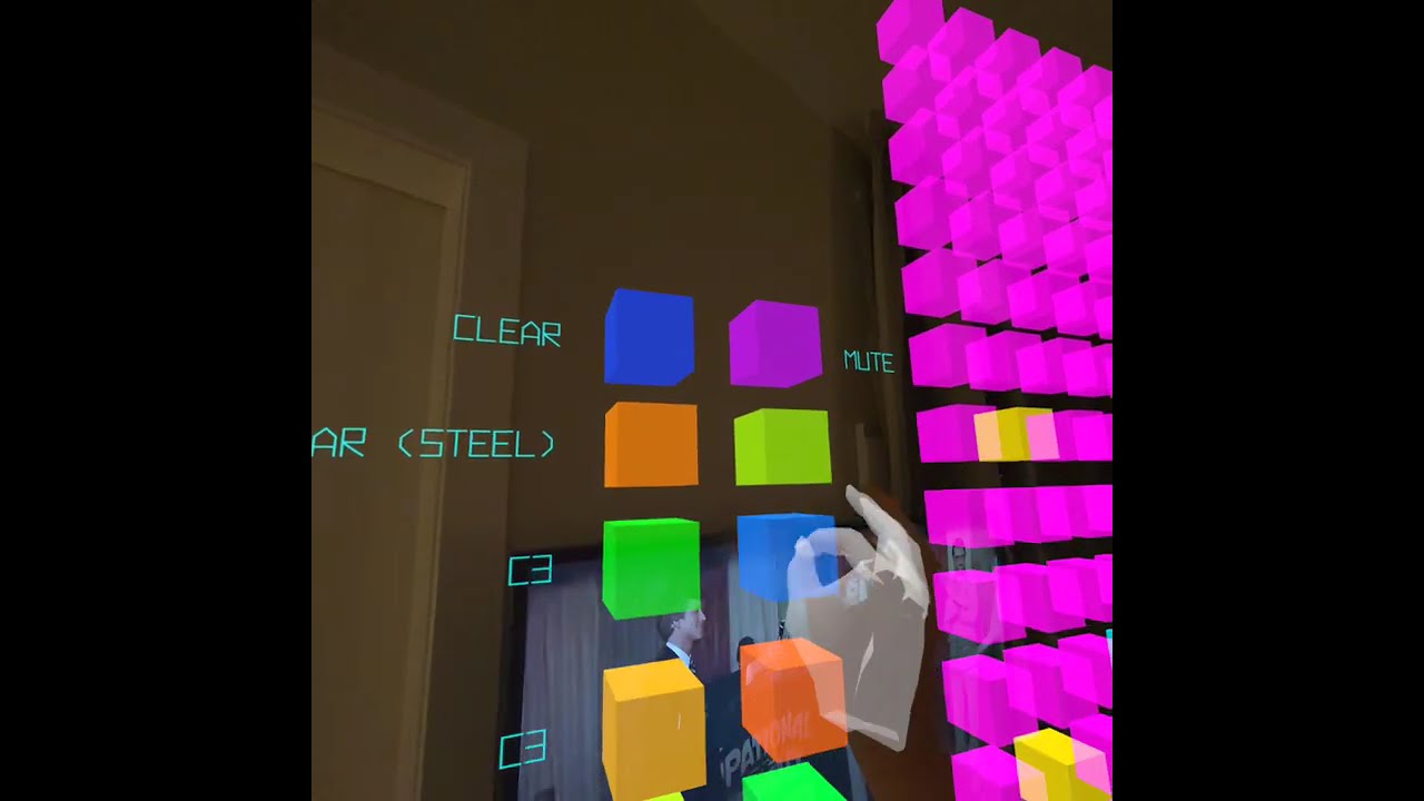 Holographic Beat Maker and Looper - Created in Godot!