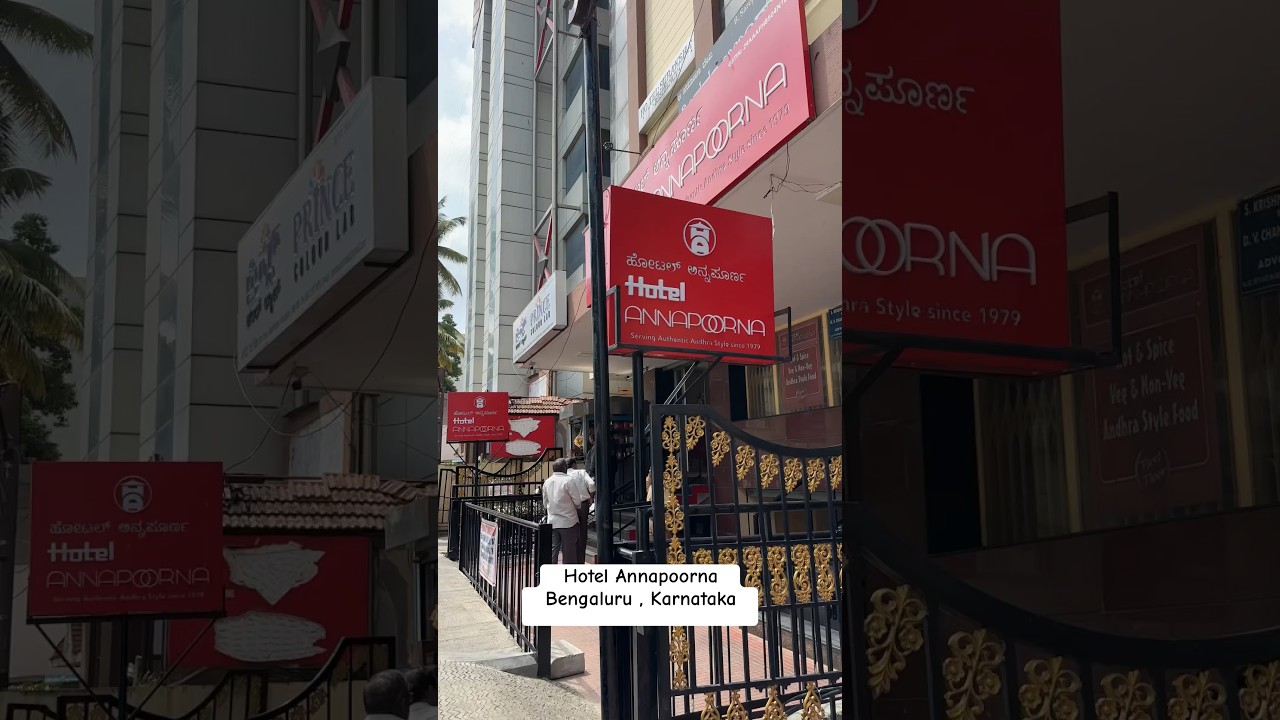 Hotel Annapoorna | South Indian Food | #vegetarian #justttfood t