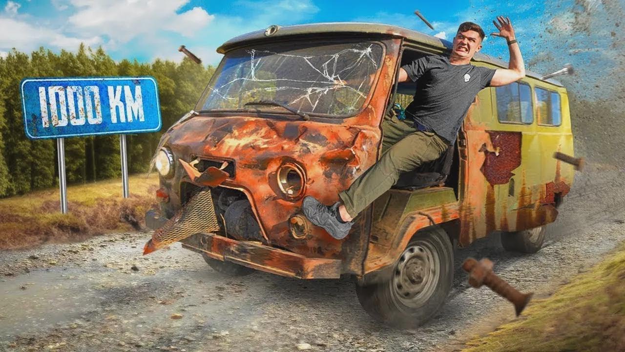 ¡1,000 km en una camioneta destartalada por caminos imposibles!