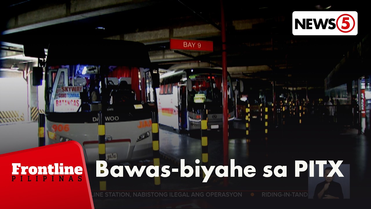 Ilang ruta ng bus sa PITX, nagbawas ng biyahe dahil sa mahal na petrolyo | Frontline Pilipinas