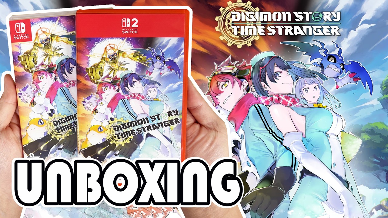 Digimon Story: Time Stranger (Switch / Switch 2) Unboxing