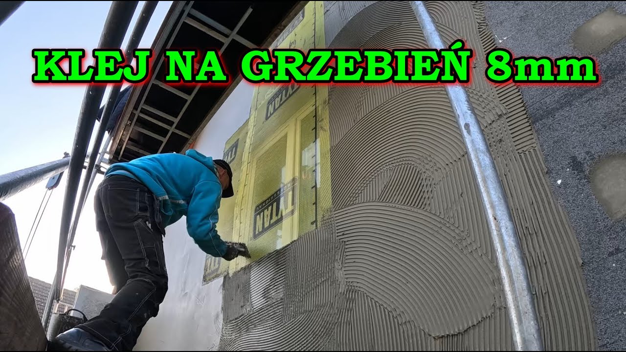 WTAPIANIE SIATKI NA ELEWACJI, GRZEBIEŃ 8mm, OCIEPLENIE DOMU,  REMONT STAREGO DOMU