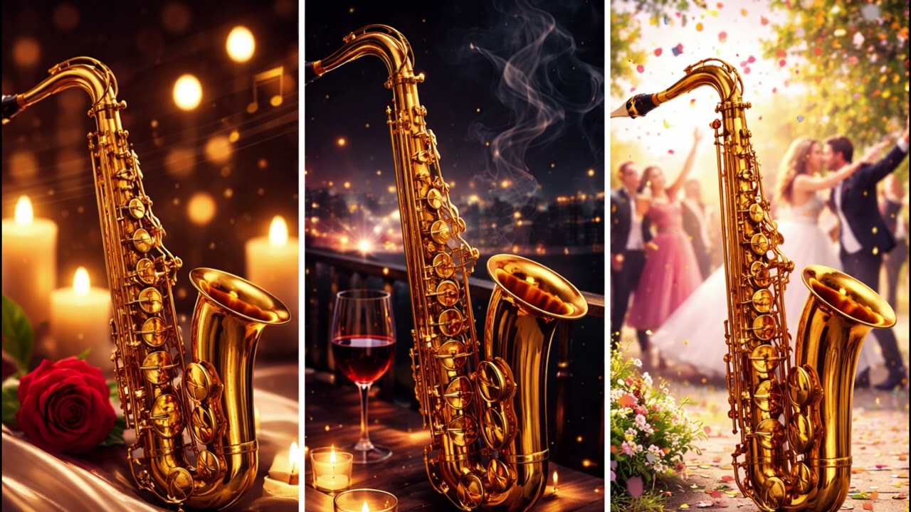 Romantic Saxophone Ballad – Midnight Love (Smooth Jazz Instrumental)