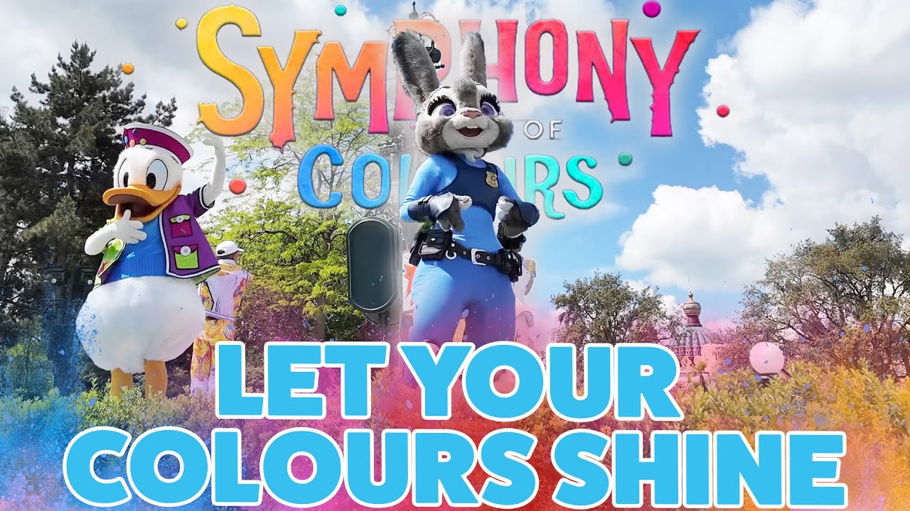 🎨 Another "Million Splashes of Colour" with Judy Hopps at Disneyland Paris