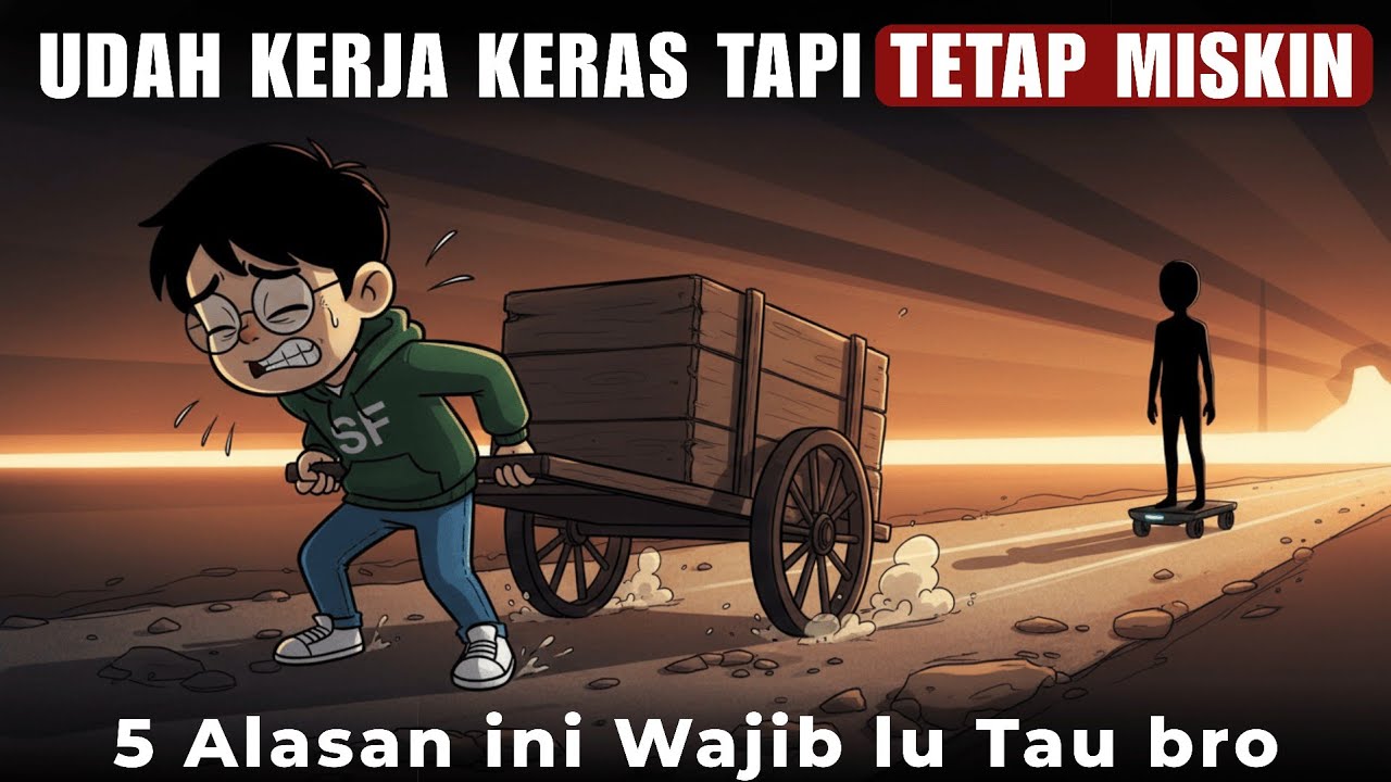 5 Alasan Kenapa Orang Rajin Kerja Justru Sulit Kaya