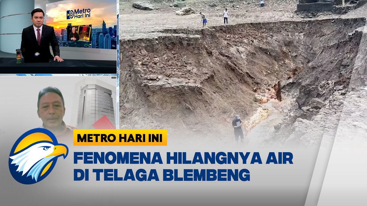 PRSDG BRIN: Air Telaga di Kebumen Tersedot Masuk ke Sungai Bawah Tanah