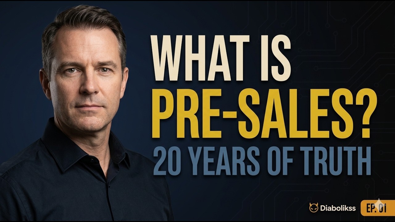 What Is Pre-Sales? An Honest Answer From a 20-Year Technical Director | New Series - Episode 1