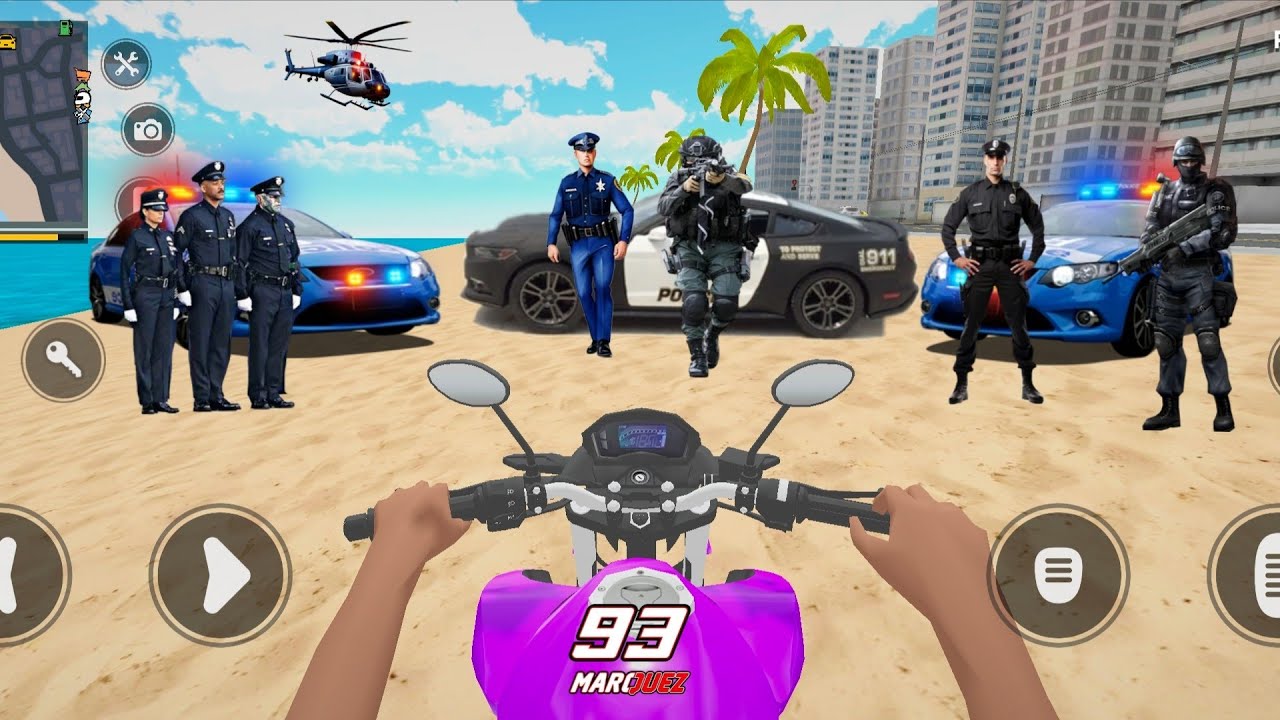 🔥Fuga Insana da Polícia! 🔥 Elite Motos 2 Multiplayer Open World🌏 Episode...183