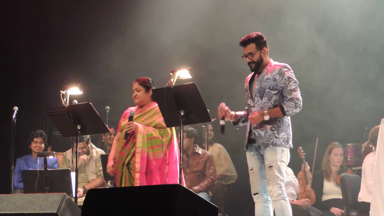 Pothi Vacha Malliga Mottu Tamil Song - Mann Vasanai - Maestro Ilayaraja USA Concert-Connecticut-2018