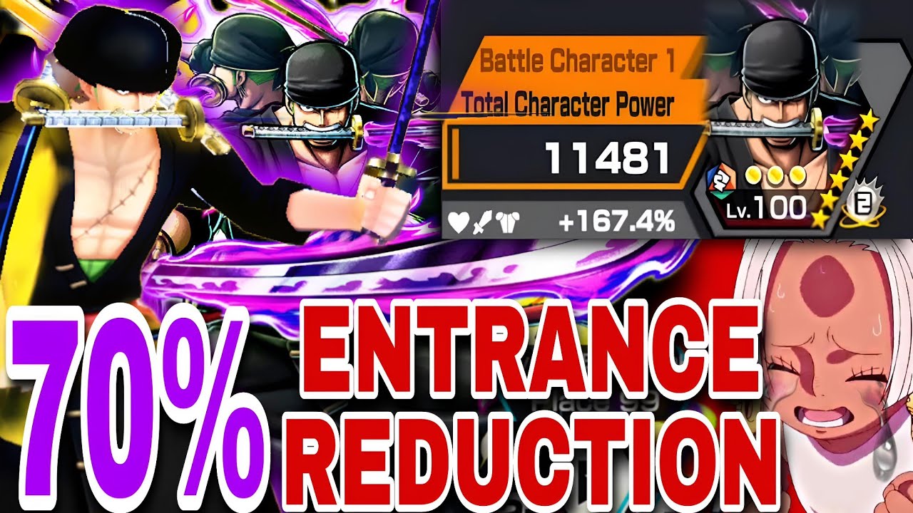EX Zoro Melts Seraphim Boa! ⚔️ (70% Entrance REDUCTION) | One Piece Bounty Rush OPBR