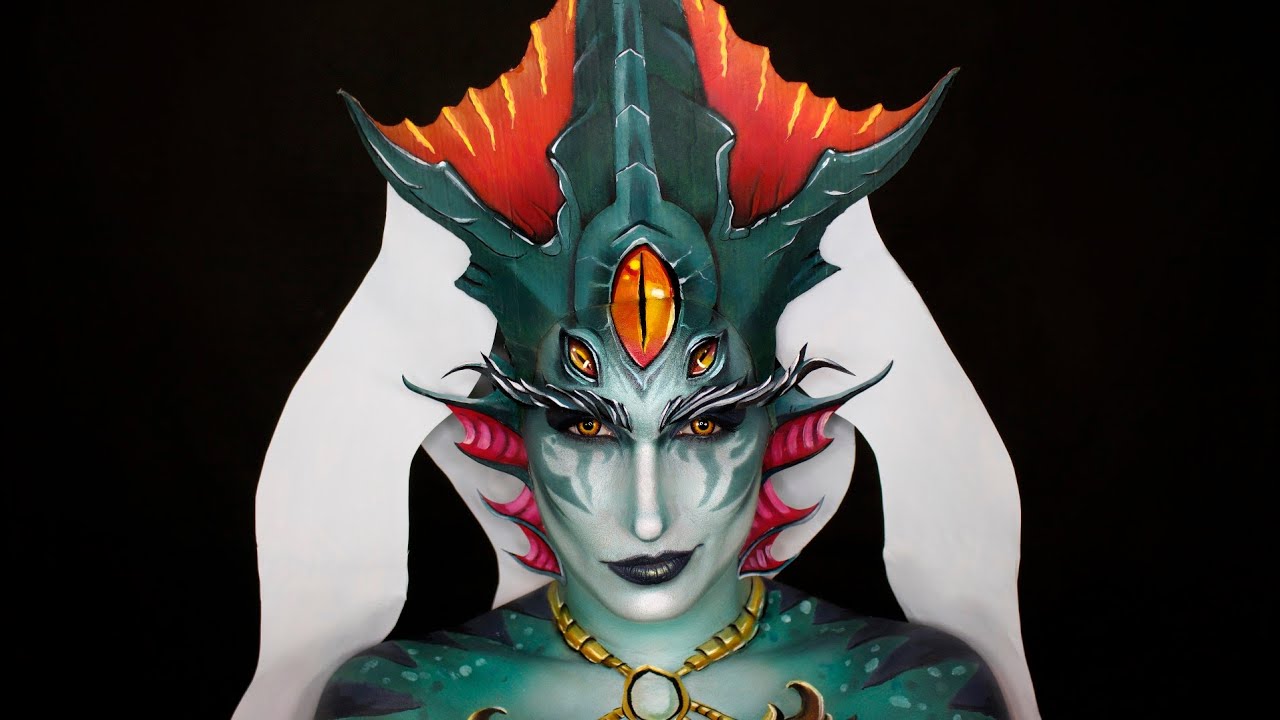 Queen Azshara (WoW) Bodypaint Tutorial