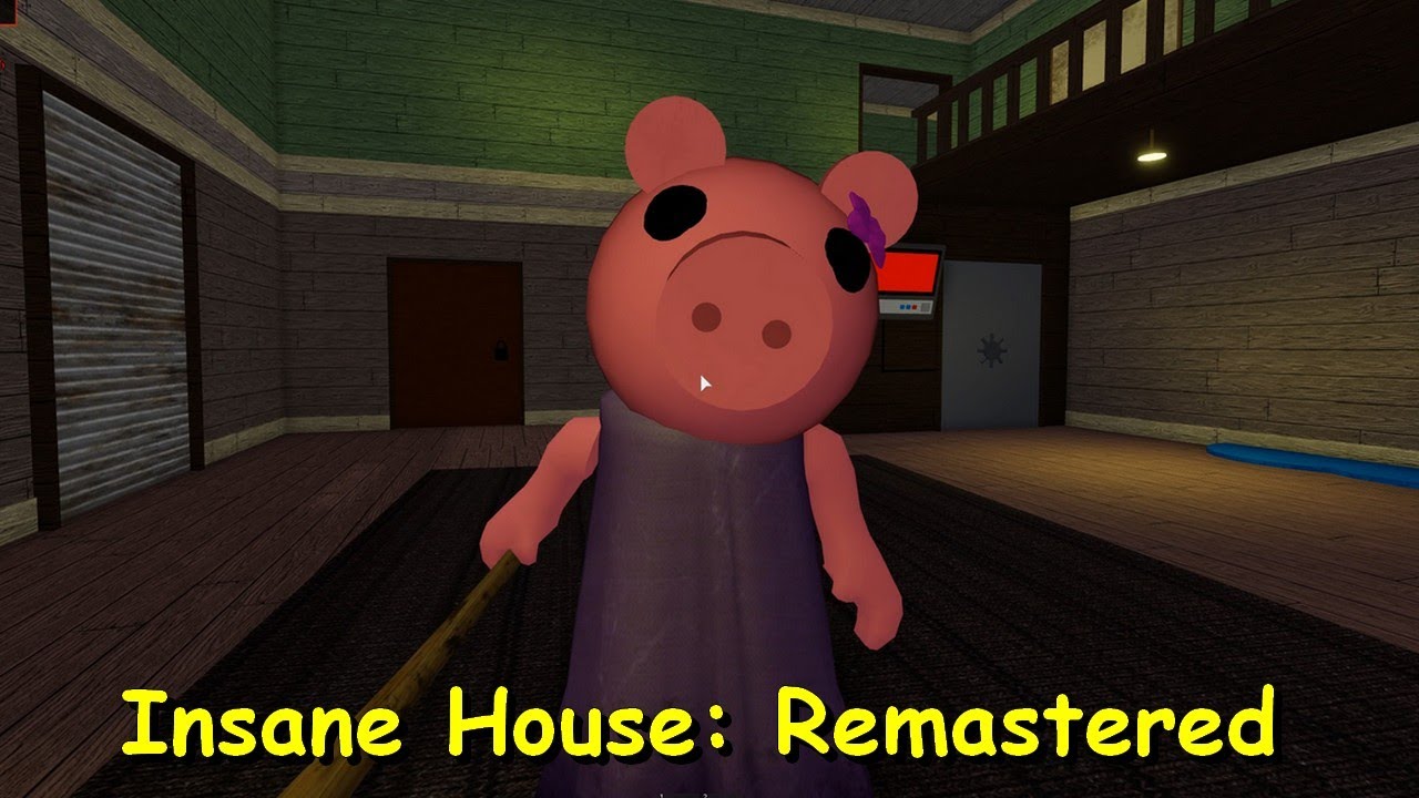 Insane House Remastered (Piggy Insane Series) - Roblox Piggy Fangame
