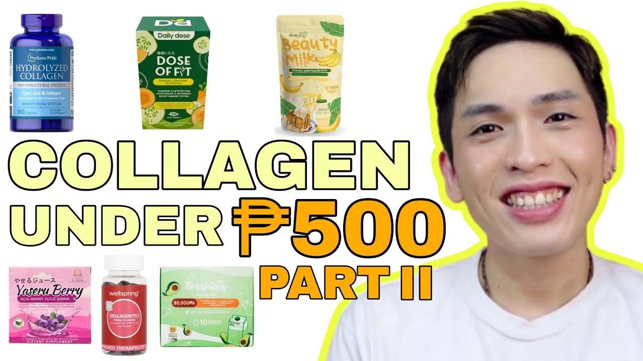 BEST COLLAGEN BRANDS UNDER 500 PESOS PART 2! SIR LAWRENCE