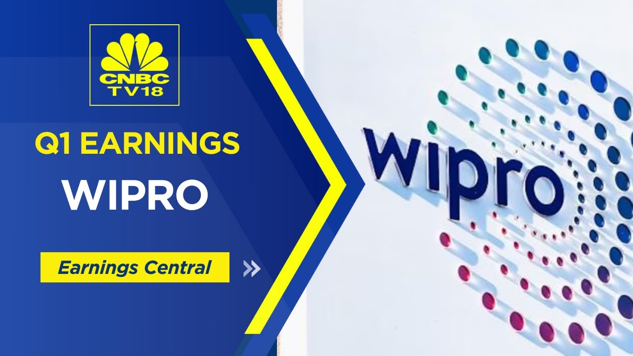 Wipro Earnings Q1 LIVE: Wipro Q1 Revenue Shrinks 2.8% On Constant Currency | CNBC TV18 LIVE