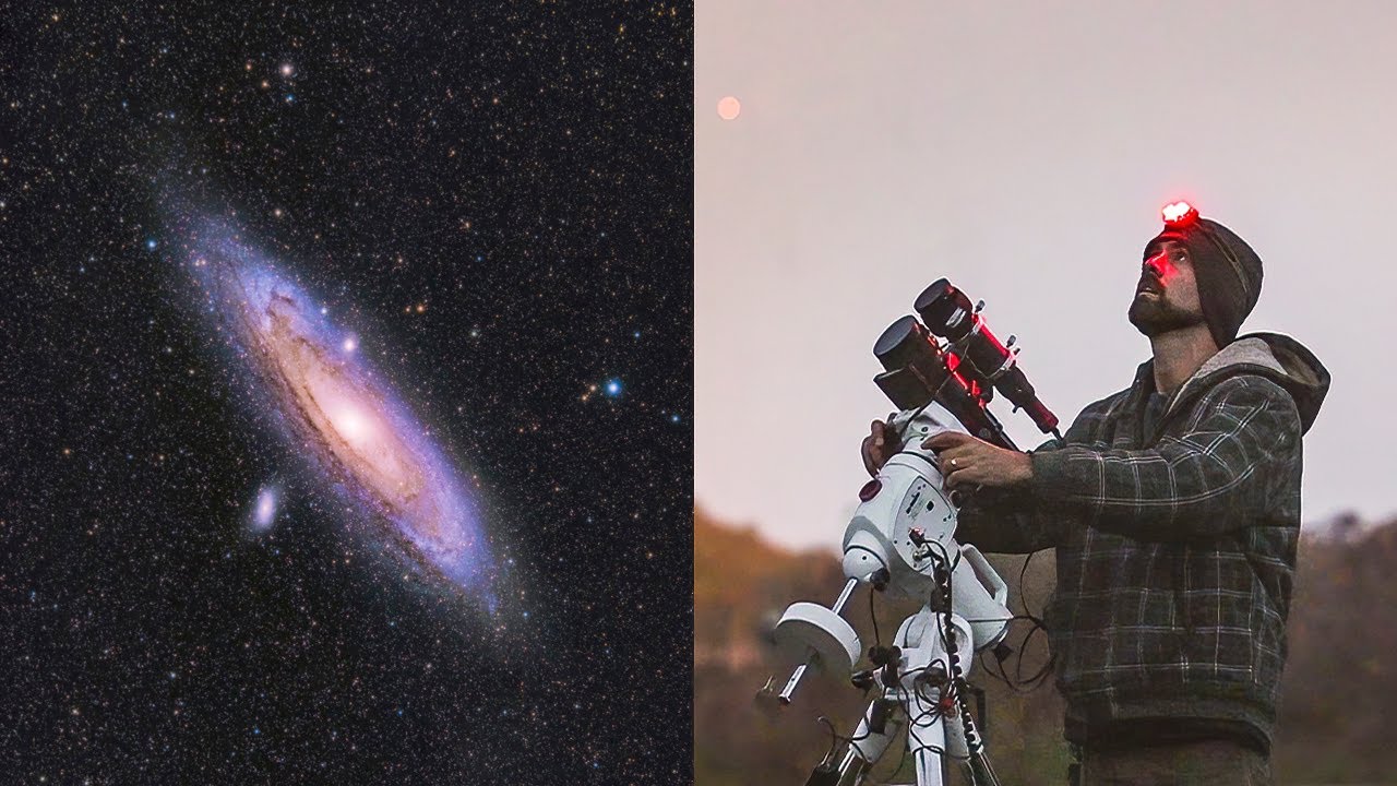 I Left the City to Photograph the Andromeda Galaxy