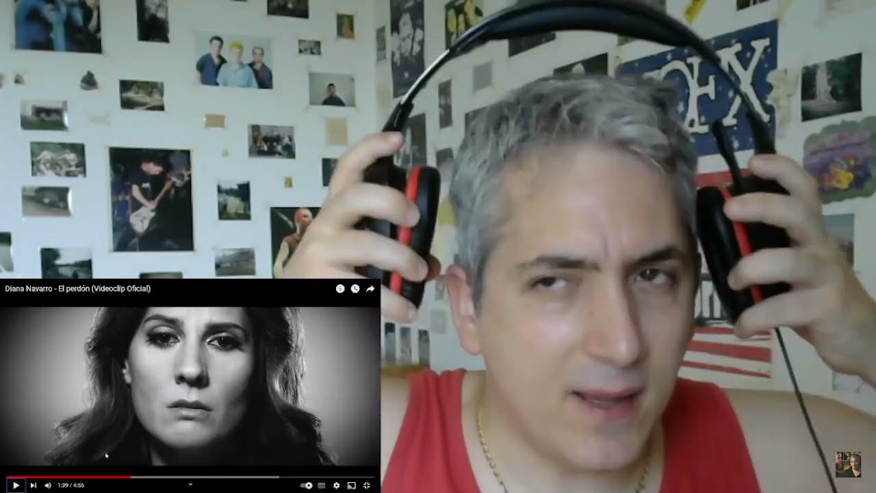Diana Navarro El perdón reaction Punk Rock Head italian musician singer & bass player James Giacomo