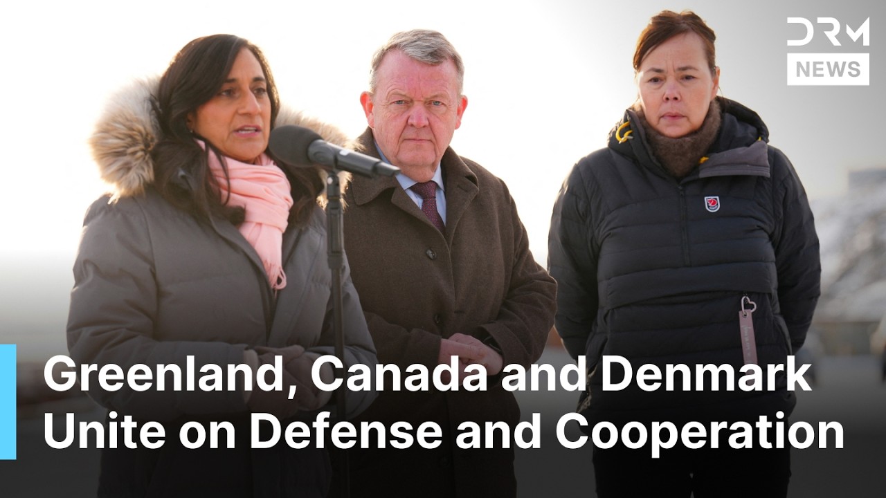 BREAKING NEWS: Greenland Hosts Canadian and Danish Foreign Ministers for Diplomatic Talks | AC1N