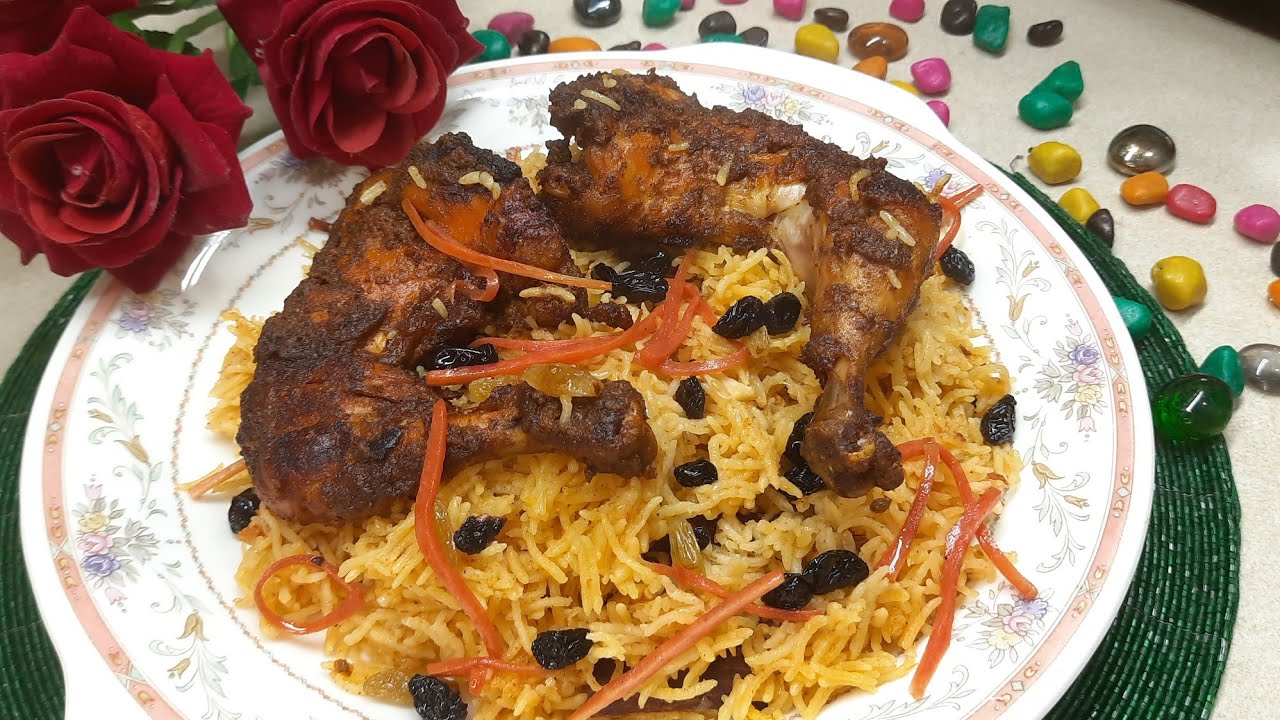 Ruz-Bukhari Rice with Chicken | (Arabian rice ) No Oven & Tandoor |  Mouth luscious Recipe | TCC