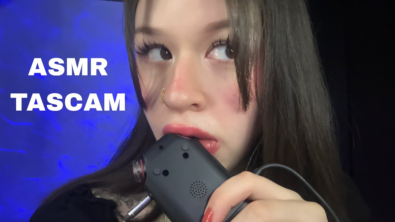 ASMR Tingly TASCAM Mouth Sounds & Mic Biting