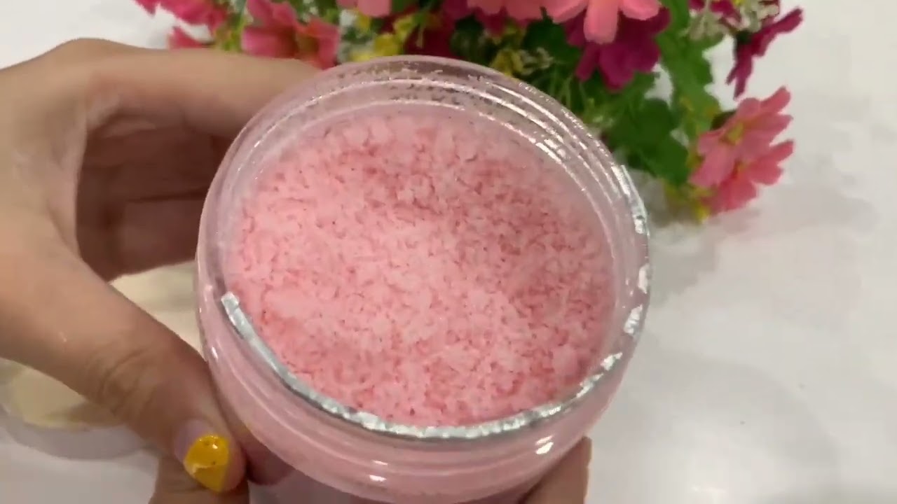 Himalayan salt scrub