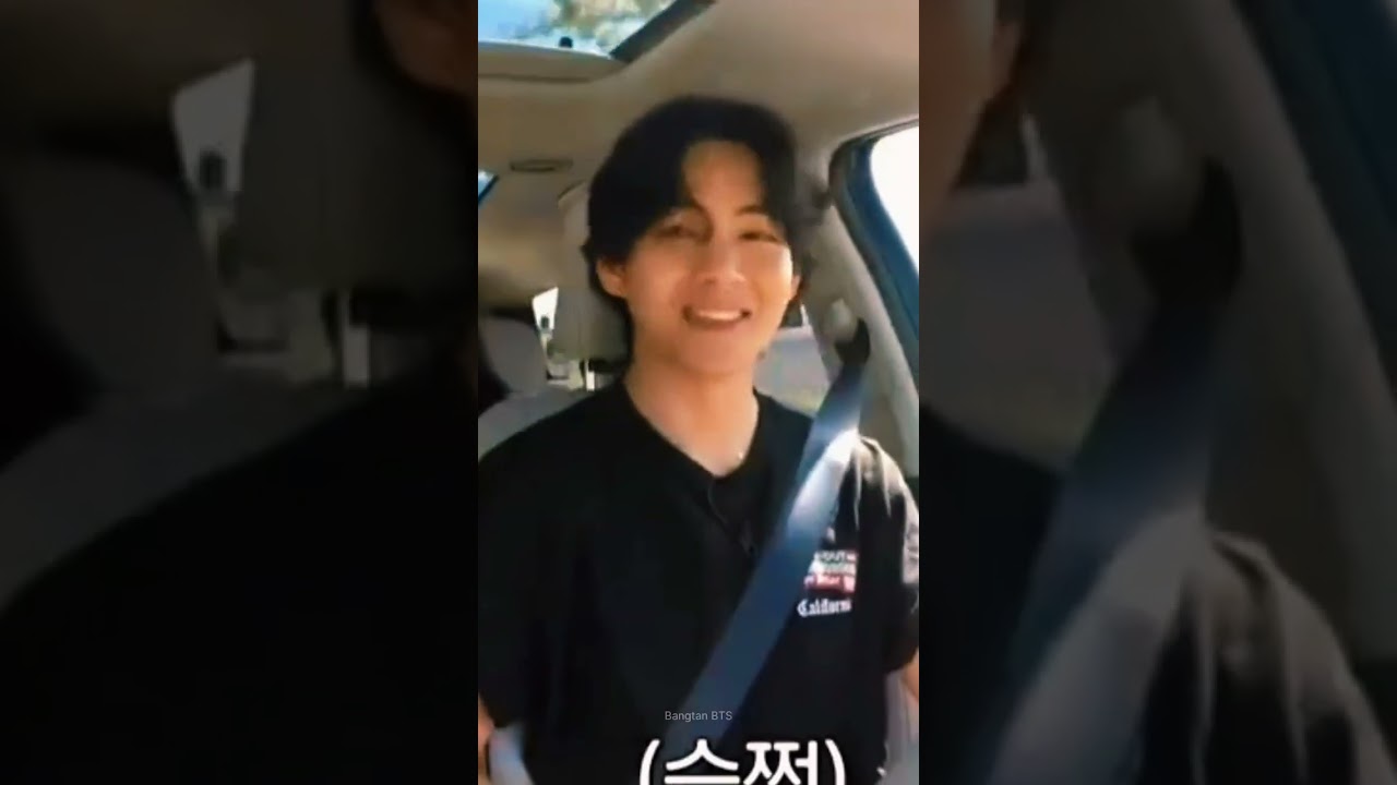 BTS V Car Driving🔥🔥🔥 #taehyung #v #bts #kpop #btsarmy #viral #explore