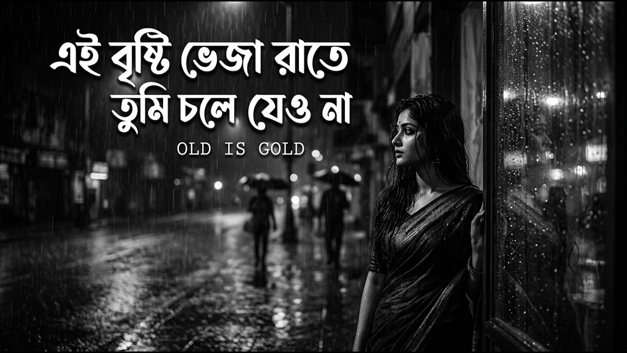 Ei Brishti Veja Rate Tumi Chole Jeyo Na 💔 | Sad Bangla Song | AI Music Video | Mati Sur AI