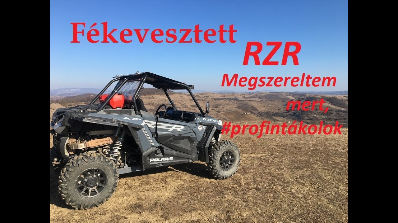Fékevesztett Polaris RZR a Hobby garázsból .#profintakolok
