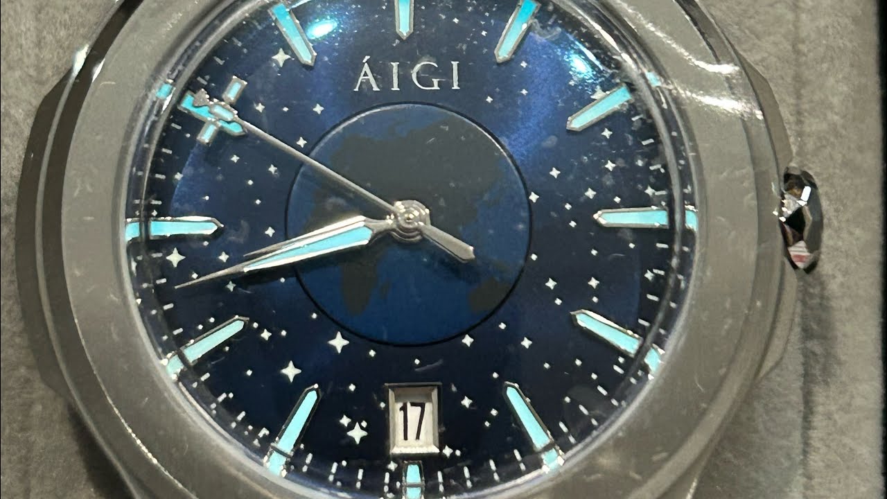 Aigi Satellite Ground Station Watch- Unboxing by COCAB- (Watch Collectors Of California And Beyond)