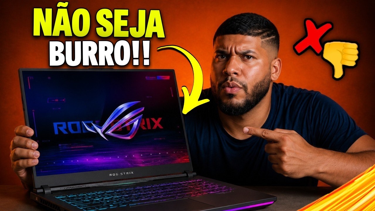 Melhores NOTEBOOKS GAMERS CUSTO BENEF&Iacute;CIO 2026!(Guia COMPLETO para Comprar Sem Erro)