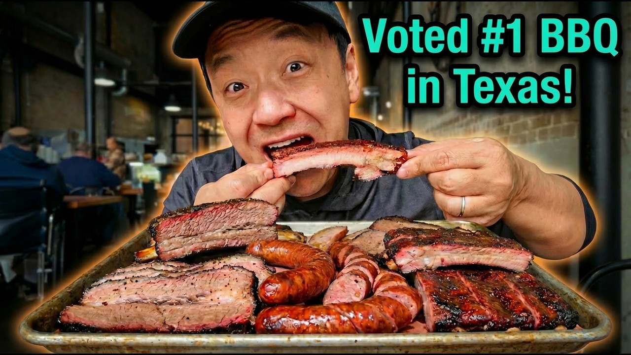 INSIDE the WORLD's #1 BEST BBQ | Texas BBQ FEAST at Burnt Bean Company